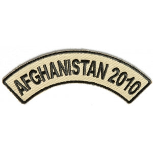 Afghanistan 2010 Rocker Patch