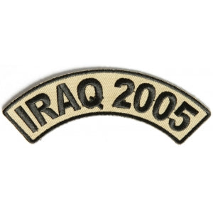 Iraq 2005 Rocker Patch