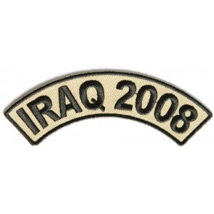 Iraq 2008 Rocker Patch