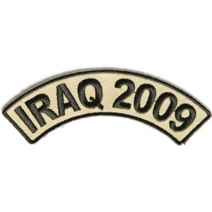 Iraq 2009 Rocker Patch