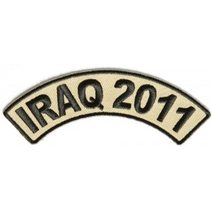 Iraq 2011 Rocker Patch