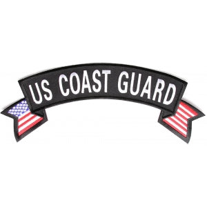 US Coast Guard Rocker With Flags Patch