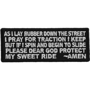 Biker Prayer Patch