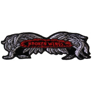 Broken Wings Small Biker Patch