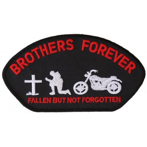 Brothers Forever Biker Cap Patch