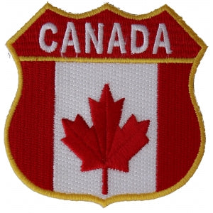 Canadian Shield Patch - Canada Flag