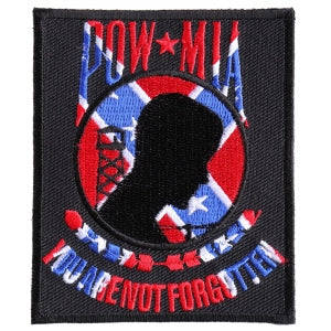 Confederate POW MIA Patch