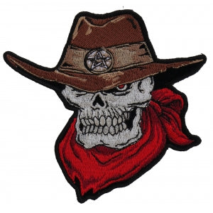 Cowboy Skull Small Patch