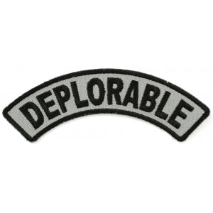 Deplorable Rocker Patch