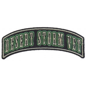 Desert Storm Vet Rocker Small Patch