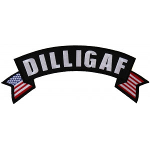 Dilligaf Flag Rocker Patch