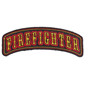 Firefighter Rocker Small Patch