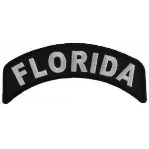 Florida Patch Iron on State Rocker