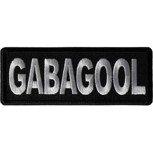 Gabagool Funny Iron on Patch