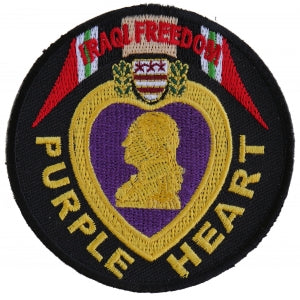 Iraqi Freedom Purple Heart Patch