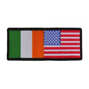 Irish American Flag Patch