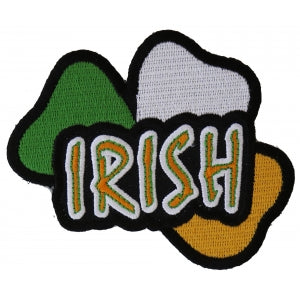 Irish Shamrock Iron on Patch