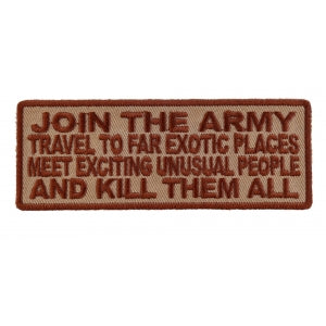 Join The Army Meet Exotic People Patch