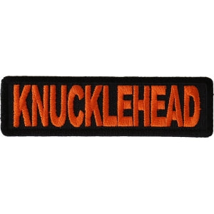 Knucklehead Patch for Bikers