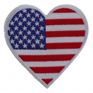 Love USA Heart Patch