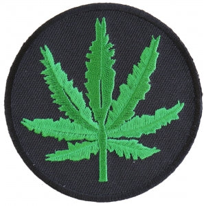 Marijuana Leaf Novelty Iron on Patch