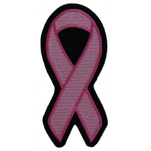 Medium Pink Ribbon Patch For Breast Cancer Awareness