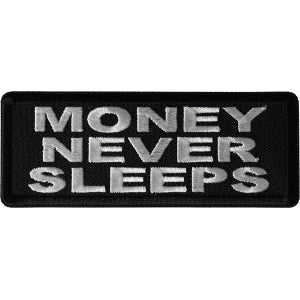 Money Never Sleeps Patch