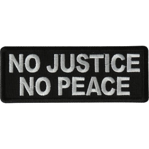 No Justice No Peace Patch
