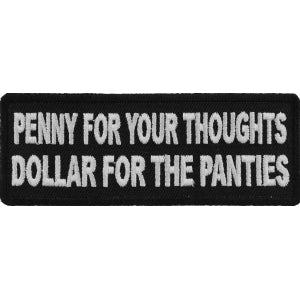 Penny For Your Thoughts Patch