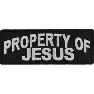 Property Of Jesus Christian Patch