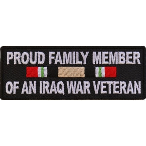 Proud Family Iraq War Vet Patch