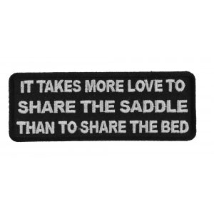 Takes More Love To Share The Saddle Patch