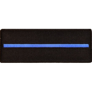 Thin Blue Line Patch For Law Enforcement