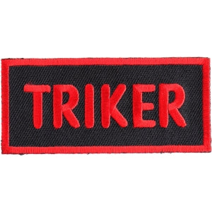 Triker Biker Patch for Trikers