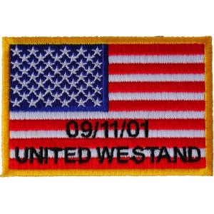 United We Stand 91101 Flag Patch