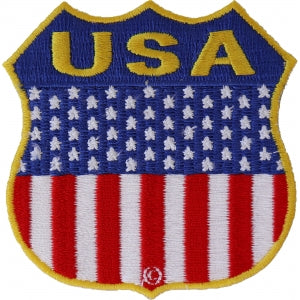 USA  Shield Flag Patch